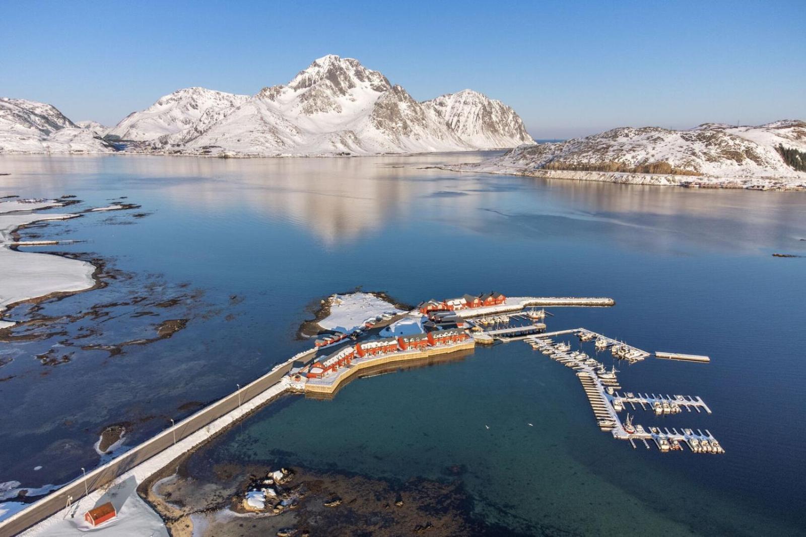 Nappstraumen Seafront Cabin, Lilleeid 68 Gravdal  Екстер'єр фото