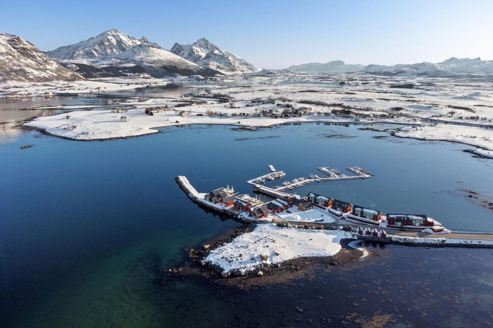 Nappstraumen Seafront Cabin, Lilleeid 68 Gravdal  Екстер'єр фото