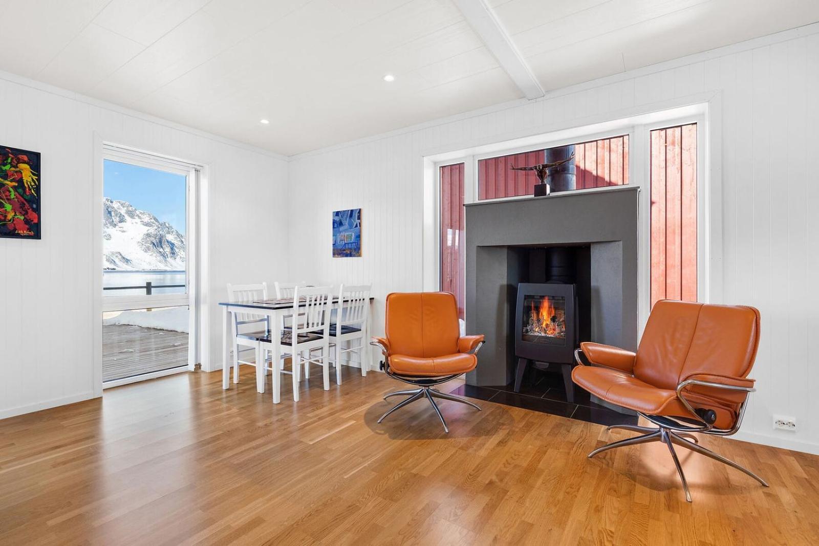 Nappstraumen Seafront Cabin, Lilleeid 68 Gravdal  Екстер'єр фото