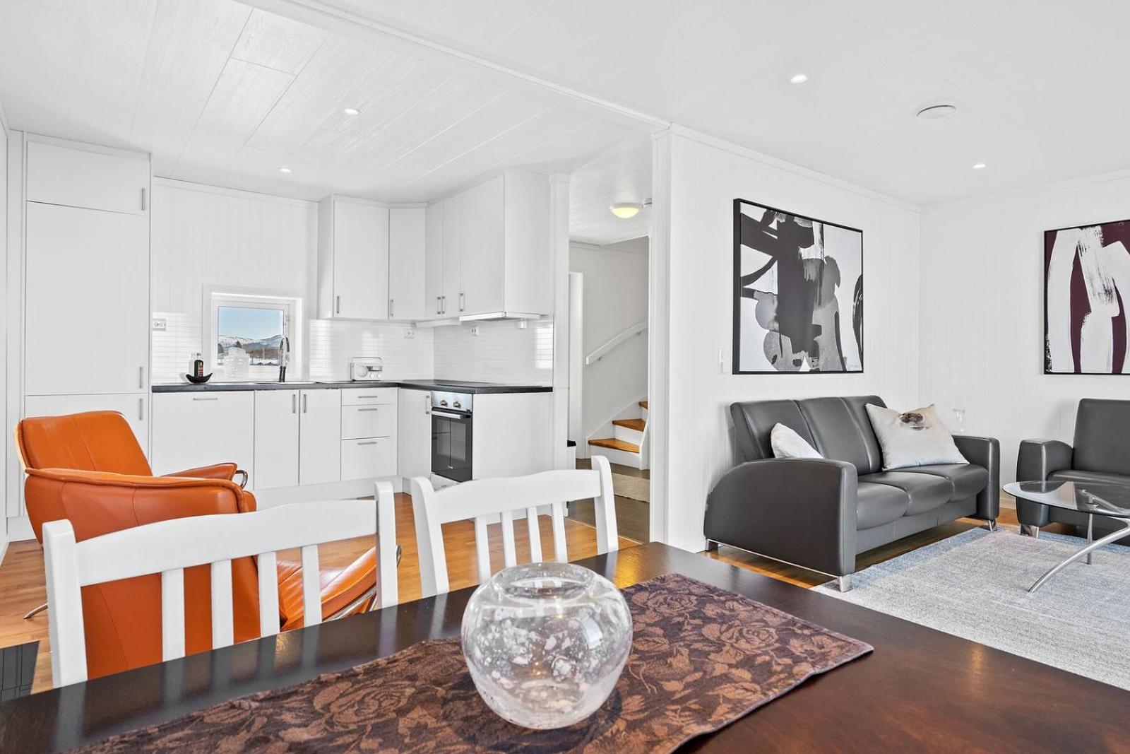 Nappstraumen Seafront Cabin, Lilleeid 68 Gravdal  Екстер'єр фото