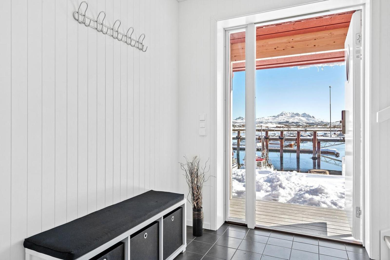 Nappstraumen Seafront Cabin, Lilleeid 68 Gravdal  Екстер'єр фото